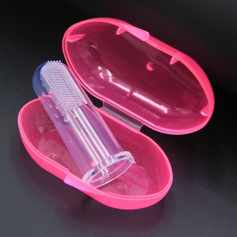 [Set 2c] Rơ lưỡi, tưa lưỡi silicone siêu mềm cho bé