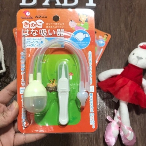 Dụng cụ hút mũi an toàn cho bé Kichilachi - Nhật Bản