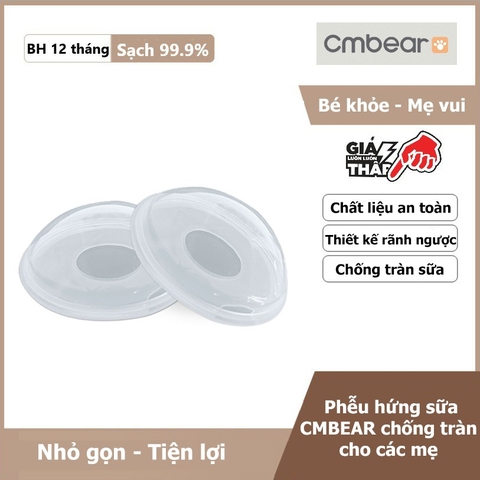 [Set 2c] Cup/Ốc hứng sữa silicon