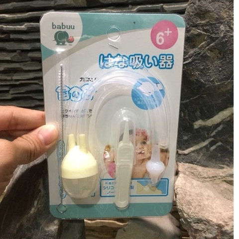 Dụng cụ hút mũi cao cấp Babuu Nhật Bản (chính hãng)