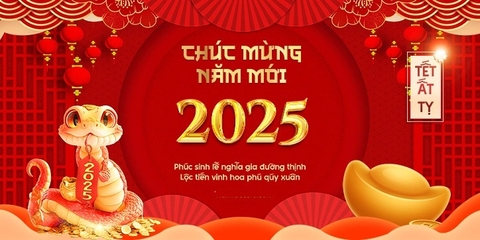 Cuồng nhiệt mua sắm chúc mừng năm mới Ất Tỵ 2025