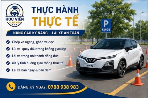 BỔ TÚC TAY LÁI PHAN THIẾT (180K/H) |DẠY LÁI XE 1 KÈM 1