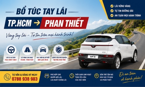 BỔ TÚC TAY LÁI PHAN THIẾT→TPHCM (180K/H)