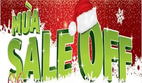 Khuyến Mãi -50% Sale Off Cuối Năm (Mùa Giáng Sinh Noel 2024)