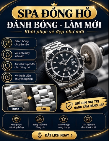 ⚡️Spa đánh bóng ⚡️Làm mới đồng hồ đeo tay⚡️