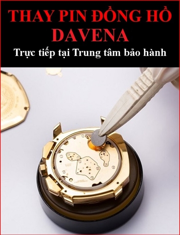 ⚡️Sửa chữa đồng hồ Davena ⚡️Thay Pin ⚡️Thay mặt kính ⚡️Thay dây da⚡️