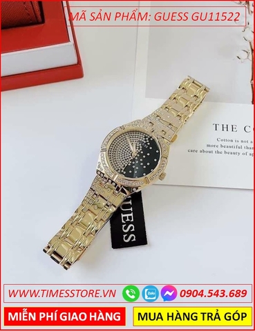 Đồng Hồ Nữ Guess Afterglow Dây Kim Loại Vàng Gold