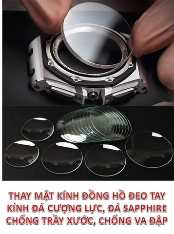 Thay mặt kính đồng hồ đeo tay