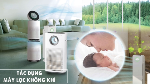 Cấu tạo và tác dụng của máy lọc không khí