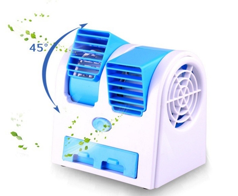 Quạt nước đá mini là gì? Quạt nước đá 2 cửa mini cực mát có giá bao nhiêu?