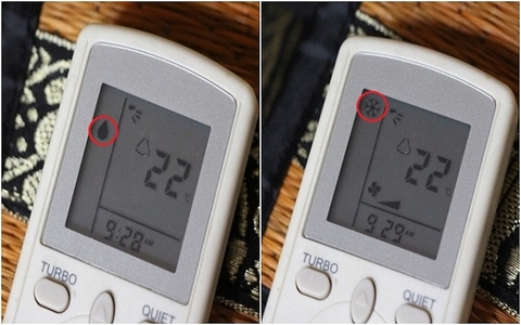 Nên dùng điều hòa chế độ Dry hay Cool?