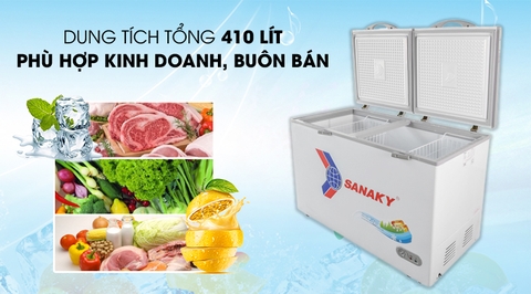 Mua Tủ Đông 2 Cánh SANAKY Chính Hãng - Tốt Nhất Tại Hà Nội