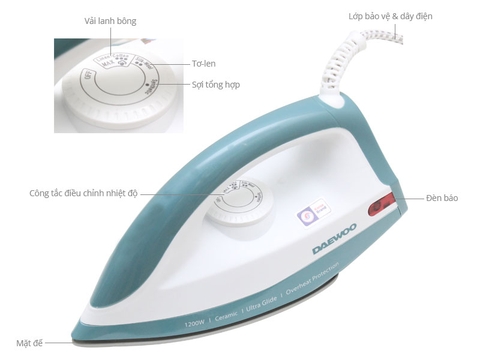 Nguyên lý hoạt động của bàn ủi điện 