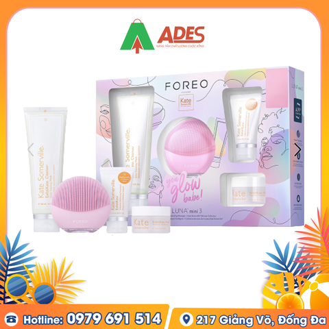 Set làm đẹp Foreo You Glow Babe! Featuring Kate Somerville