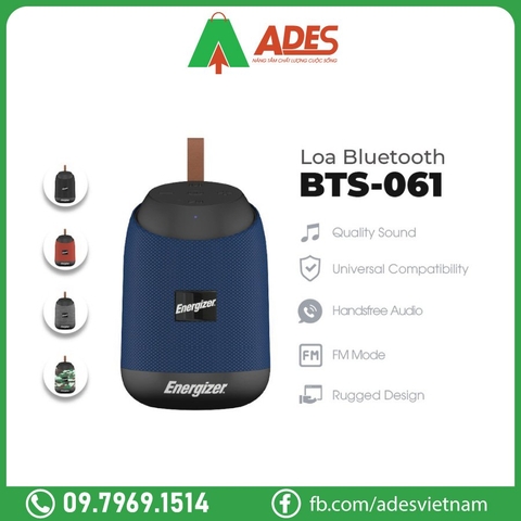 Loa Bluetooth Energizer BTS 061 Blue