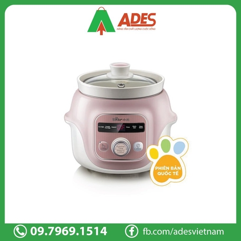 Nồi Nấu Cháo Chậm Bear 1 Lít DDG D10B1S