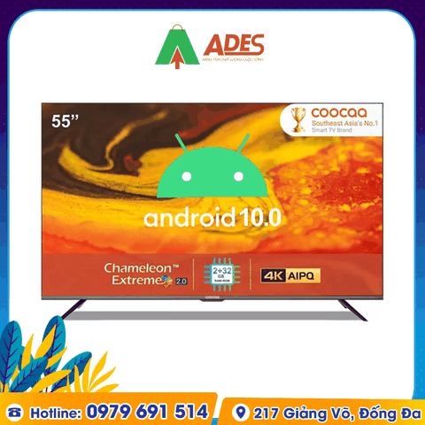 Smart TV Coocaa 55 inch 55S6G Pro Max