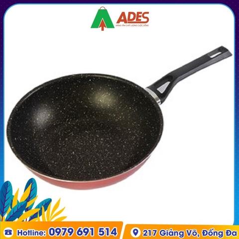 Chảo Hợp Kim Nhôm Chống Dính Vân Đá Đáy Từ KimsCook Easy Cook ACE Plus (Chảo Sâu)