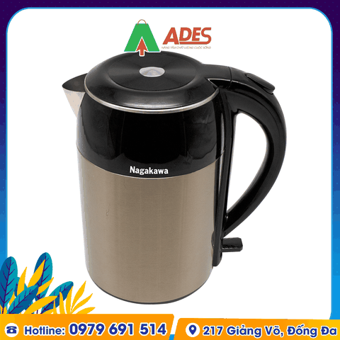 Ấm siêu tốc Nagakawa NAG0315 1,8L