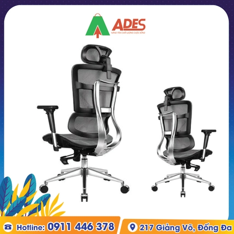 Ghế Lưng Kép Lưới 5D Cao Cấp - Ergonomic 1S HBADA