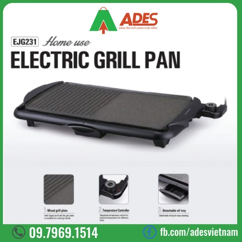 Bếp Nướng Điện Lock&Lock Electric Grill EJG231