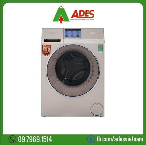 Máy giặt Inverter Aqua 10kg Lồng ngang AQD-D1000HT | Chính hãng, Giá rẻ