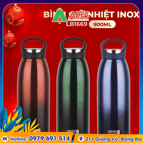 Bình giữ nhiệt LEBENLANG LB1669 900ml