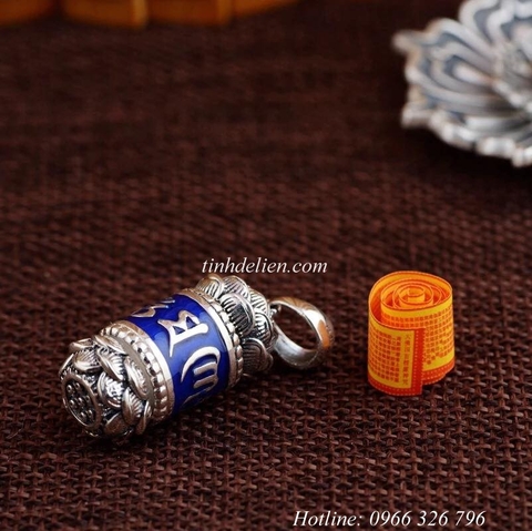 BÌNH ĐỰNG XÁ LỢI, KINH CHÚ, THUỐC, CÁT...KHẮC HOA SEN VÀ OM MANI PADME HUM