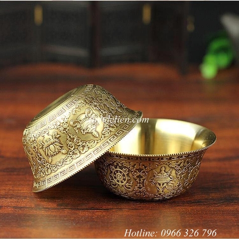 BỘ 7 CHÉN ĐỒNG CÚNG PHẬT