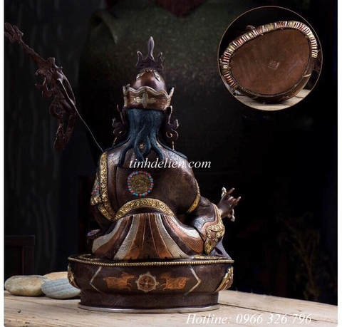 TÔN TƯỢNG NGÀI LIÊN HOA SINH 36 CM
