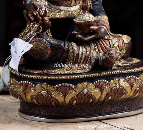 TÔN TƯỢNG NGÀI LIÊN HOA SINH 36 CM
