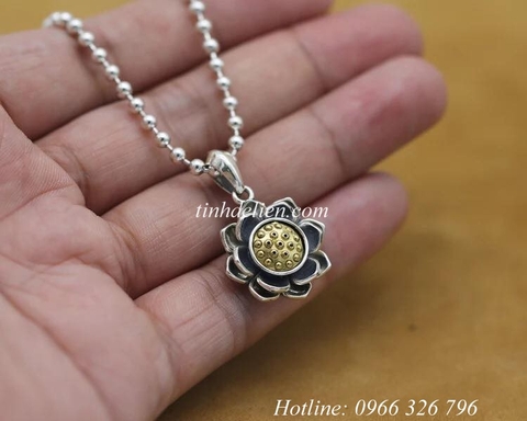 MẶT DÂY CHUYỀN HOA SEN CÁT TƯỜNG