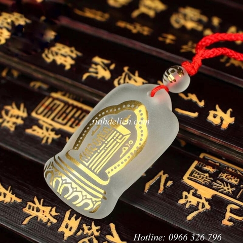 MẶT DÂY CHUYỀN PHA LÊ TỰ NHIÊN KHẮC BIỂU TƯỢNG KALACHAKRA