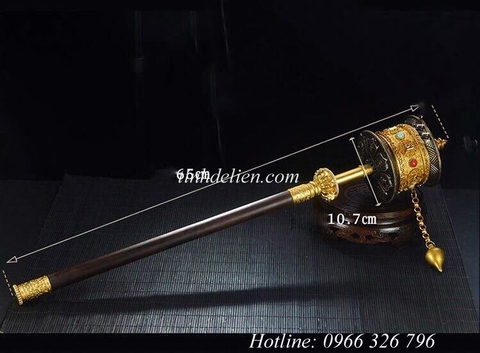 KINH LUÂN ĐỒNG LOẠI LỚN CHỨA 130.000 LẦN THẦN CHÚ OM MANI PADME HUM