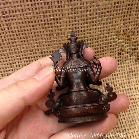 TÔN TƯỢNG QUÁN ÂM TỨ THỦ MINI 7,5 CM