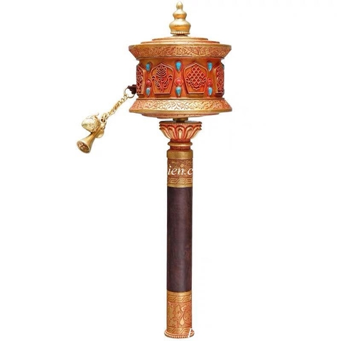 KINH LUÂN CẦU NGUYỆN BẰNG ĐỒNG VÀ GỖ ĐÀN HƯƠNG