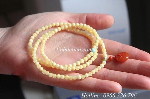CHUỖI HỔ PHÁCH SÁP ONG TRẮNG 4,2 MM
