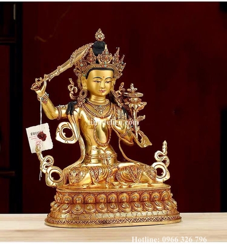 TÔN TƯỢNG VĂN THÙ SƯ LỢI BỒ TÁT 33 CM