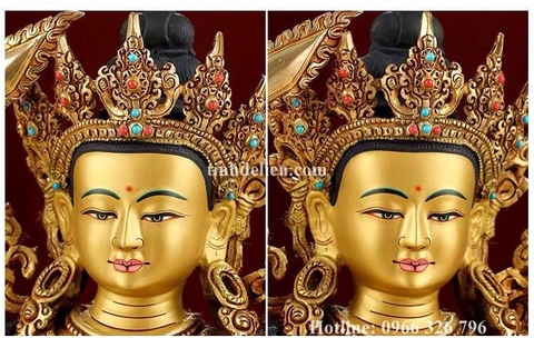 TÔN TƯỢNG VĂN THÙ SƯ LỢI BỒ TÁT 33 CM