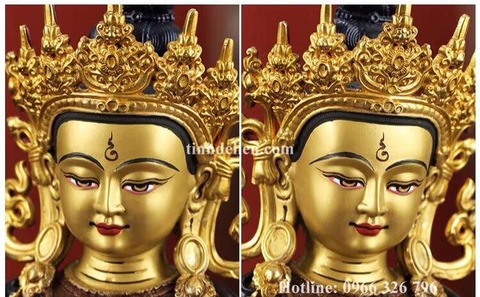 TÔN TƯỢNG KIM CƯƠNG TÁT ĐỎA 21 CM