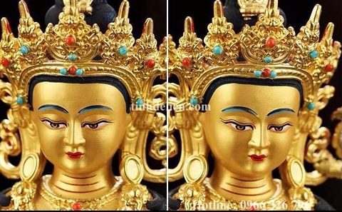 TÔN TƯỢNG QUÁN ÂM TỨ THỦ 21 CM
