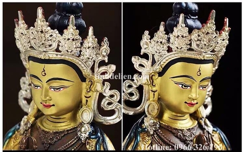 TÔN TƯỢNG KIM CƯƠNG TÁT ĐỎA 21 CM