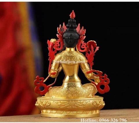 TÔN TƯỢNG ĐỨC TARA XANH 21 CM