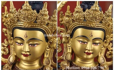 TÔN TƯỢNG ĐỨC VĂN THÙ SƯ LỢI BỒ TÁT 21 CM