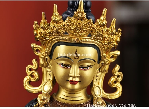 TÔN TƯỢNG KIM CƯƠNG TÁT ĐỎA 21 CM