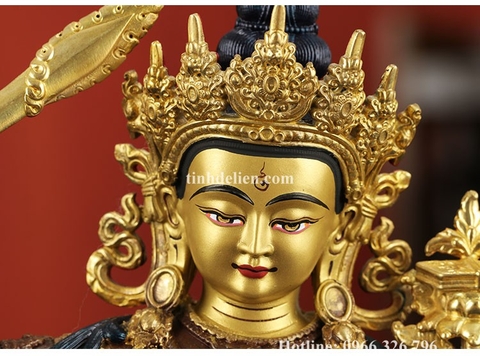 TÔN TƯỢNG ĐỨC VĂN THÙ SƯ LỢI BỒ TÁT 21 CM