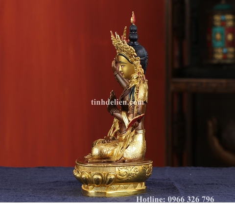 TÔN TƯỢNG ĐỨC VĂN THÙ SƯ LỢI BỒ TÁT 21 CM