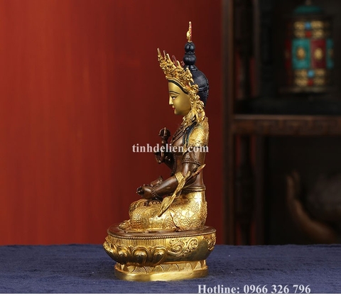 TÔN TƯỢNG KIM CƯƠNG TÁT ĐỎA 21 CM
