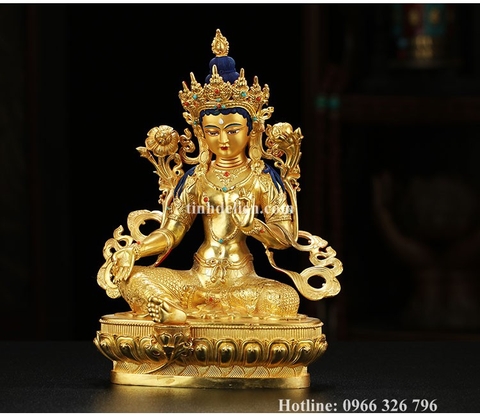 TÔN TƯỢNG ĐỨC TARA XANH 21 CM