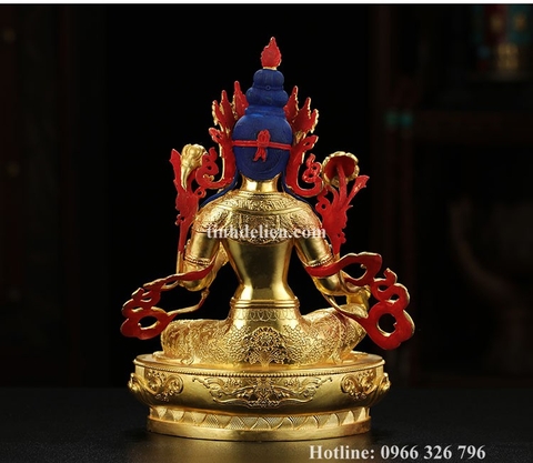 TÔN TƯỢNG ĐỨC TARA XANH 21 CM